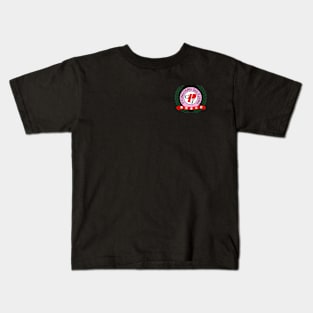 Pyongyang Golf Club Crest Pyongyang Golf Course North Korea Kids T-Shirt